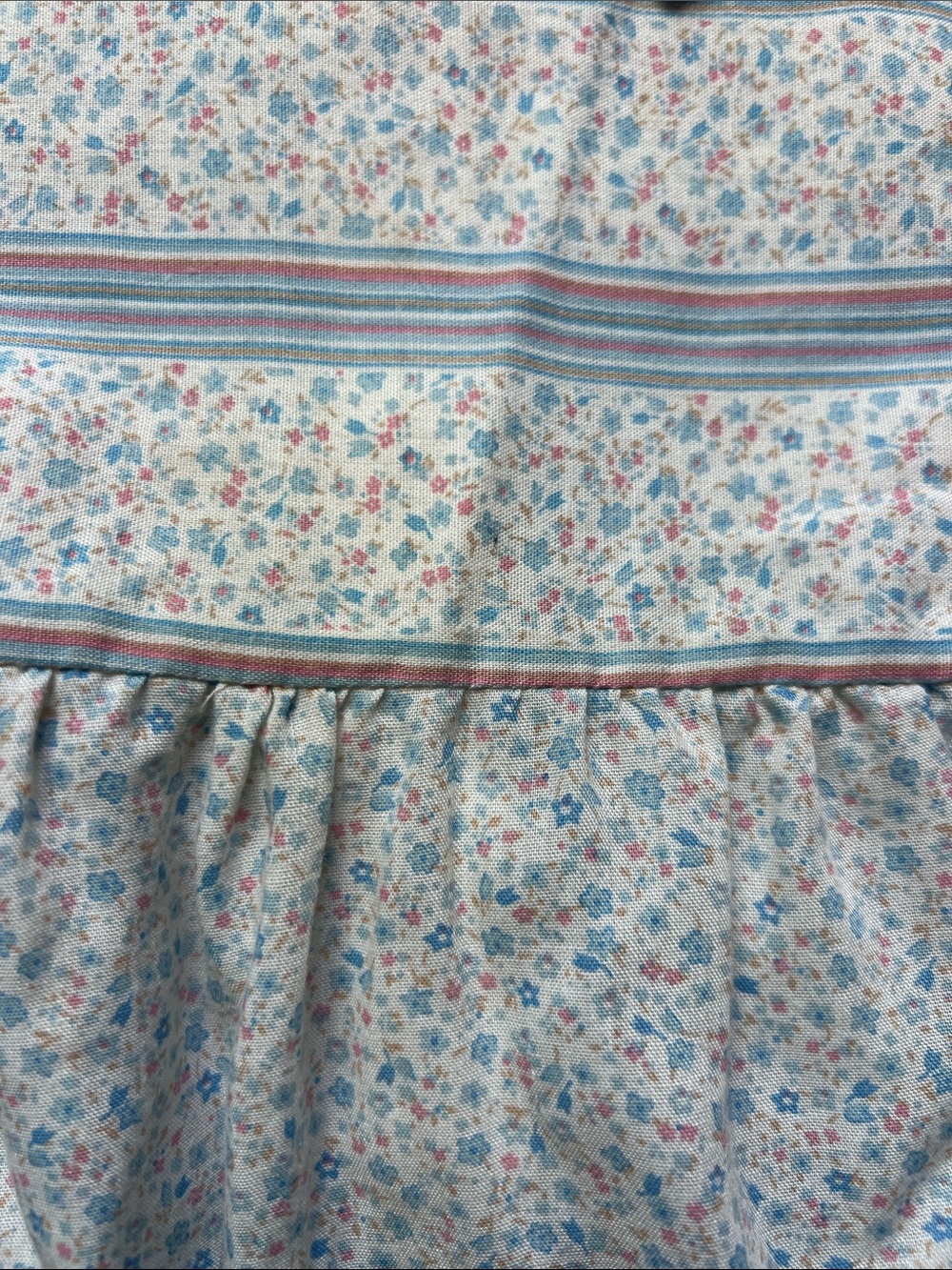 Vintage Jayne Avery Girls Multicolor Floral Dress with Collar & Bows Size 6 - Picture 7 of 12